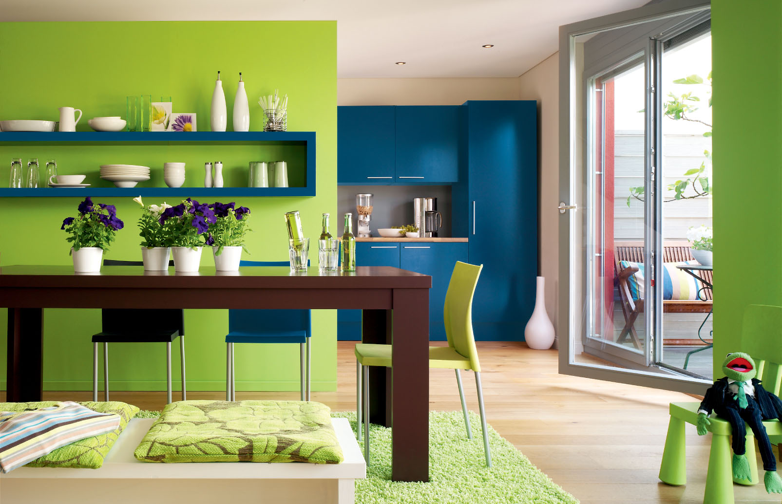 Kreative raumgestaltung durch lackieren: alpina farbe & inspiration