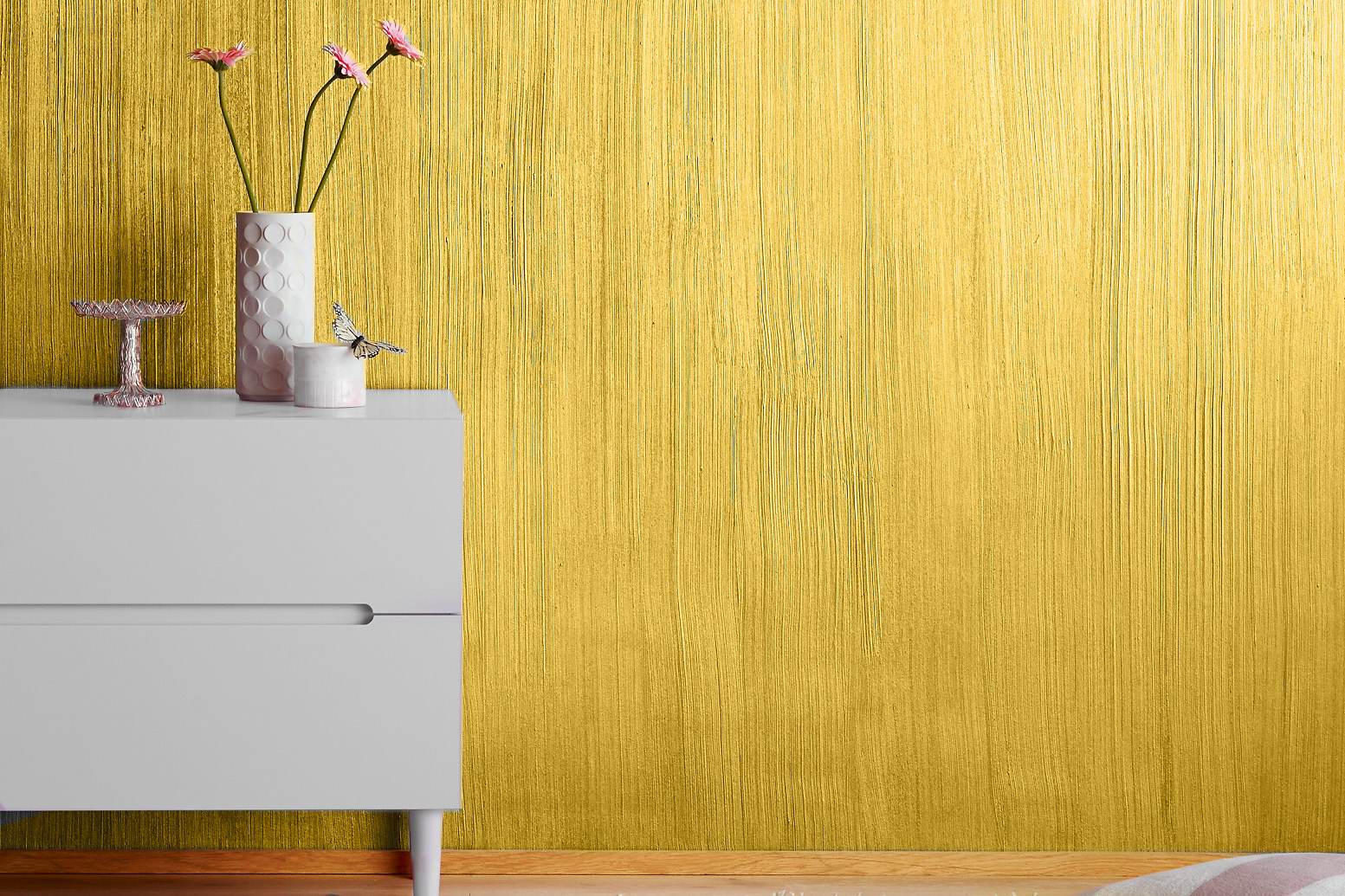 Kreative wandgestaltung mit effektfarben: alpina farbe & inspiration Welche farbe passt zu braun