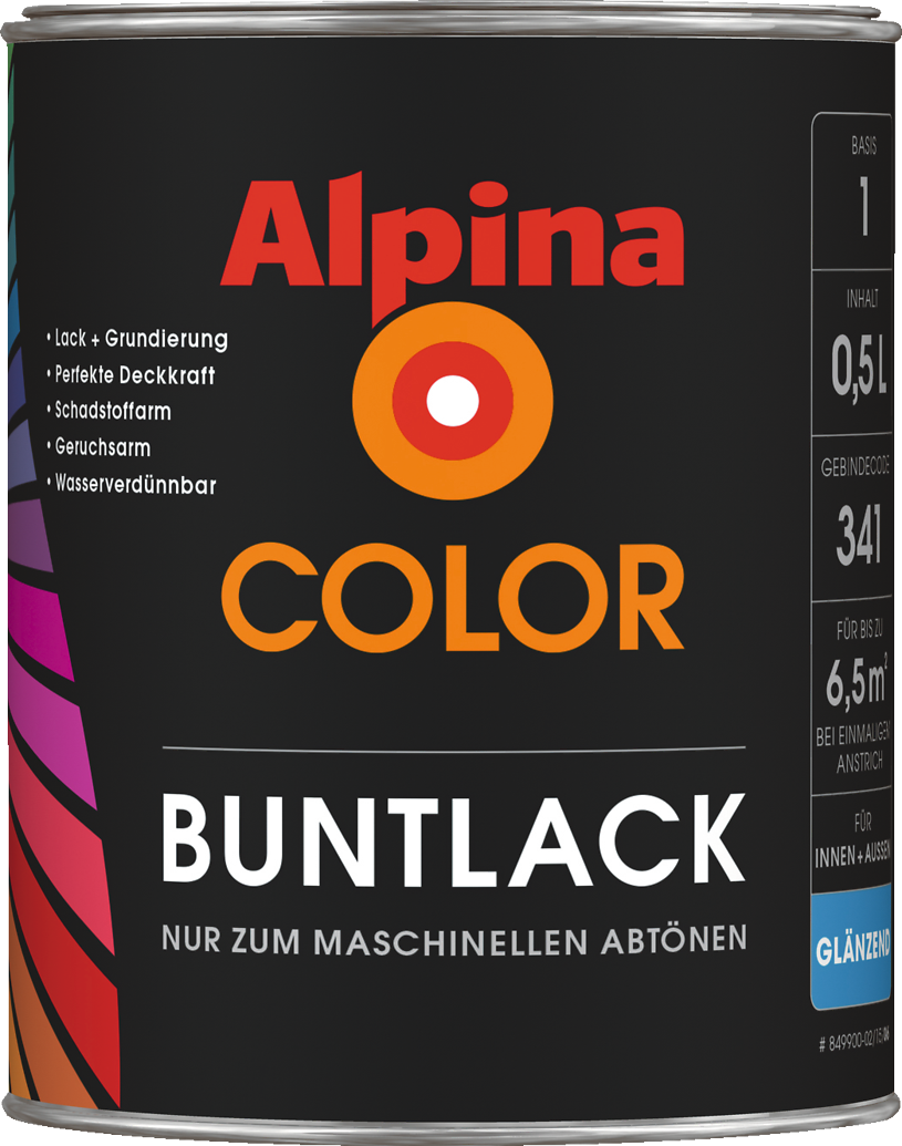 Alpina 2in1 Premiumlack 2 Liter Fenster Und Turenlack Weiss