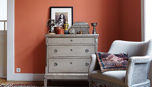 Koralle Wandfarbe: Die Gute-Laune-Farbe