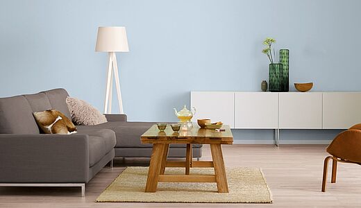 alpina-artikel-blaue-wandfarbe-header Blaue Wandfarbe für Ruhe und Entspannung