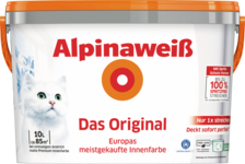 Produktabbildung für Alpinaweiß Das Original - weiße Innenfarbe