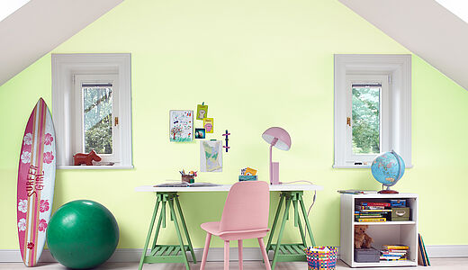 Kinderzimmer-Farbkonzepte für Mädchen und Jungen im Grundschulalter Kinderzimmer-Farbkonzepte für Mädchen und Jungen im Grundschulalter