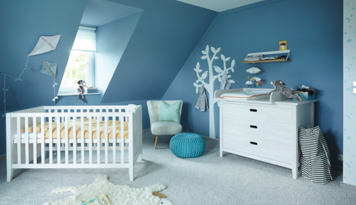 Wandfarben für das Jungen-Babyzimmer – Moderne Farbtipps mit Blautönen Wandfarben für das Jungen-Babyzimmer – Moderne Farbtipps mit Blautönen