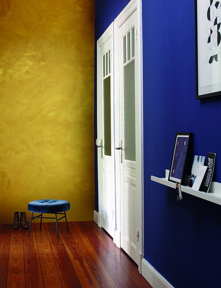 Alpina Farbrezepte: Gold-Effekt