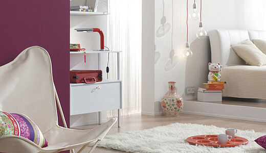 Weiß mit bunten Farben kombinieren Weiß mit bunten Farben kombinieren