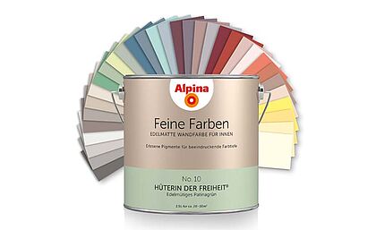 2015: Alpina Feine Farben – die erste Premium-Innenfarben-Kollektion im Baumarkt